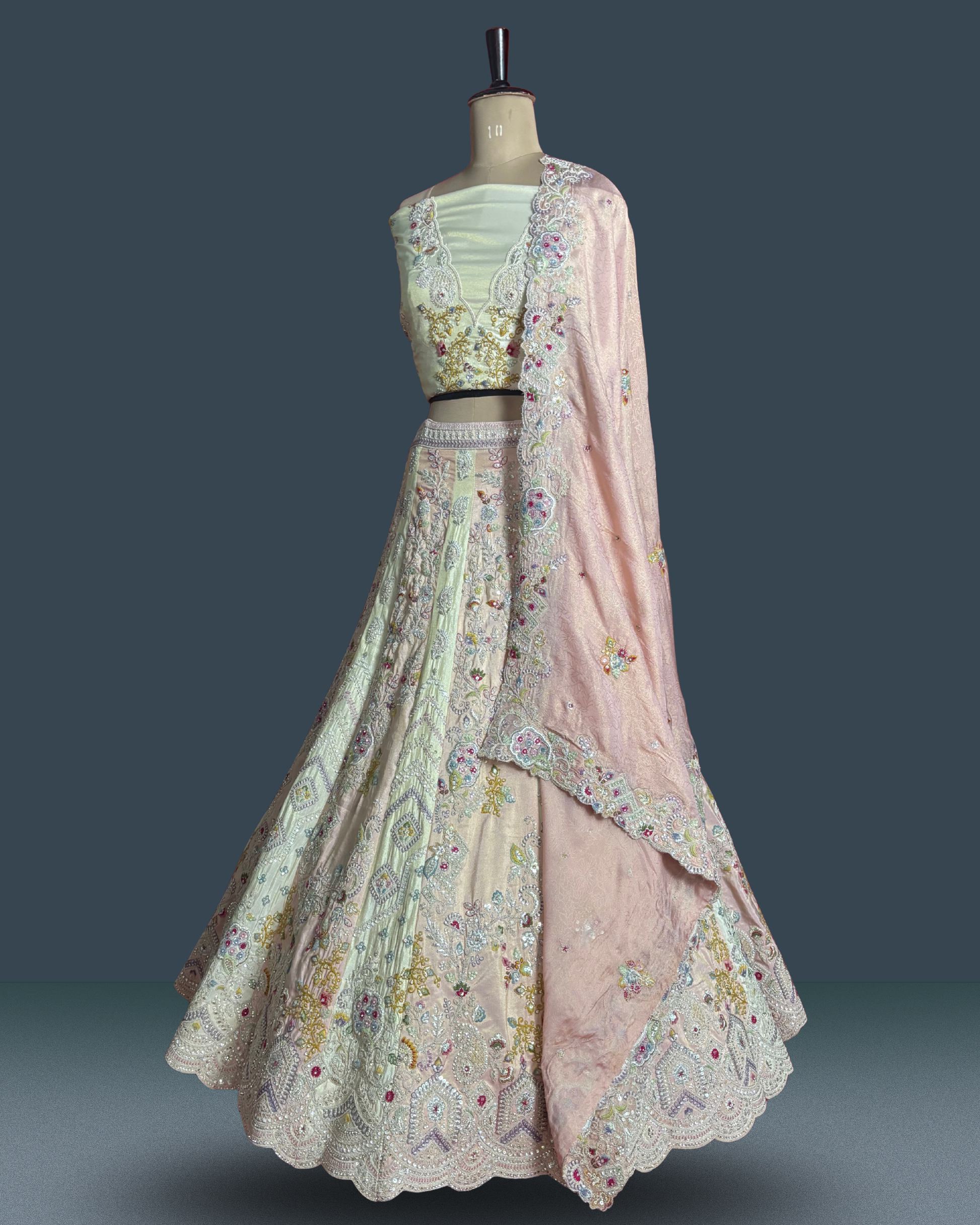 Dual Tone Floral Grace