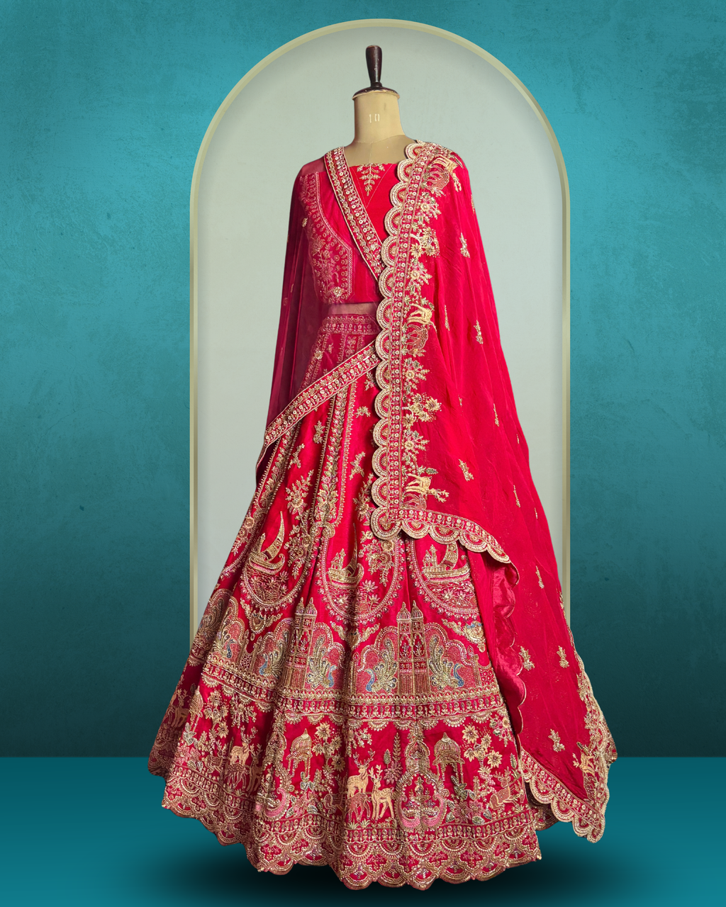 Raj Darbar Heritage Lehenga