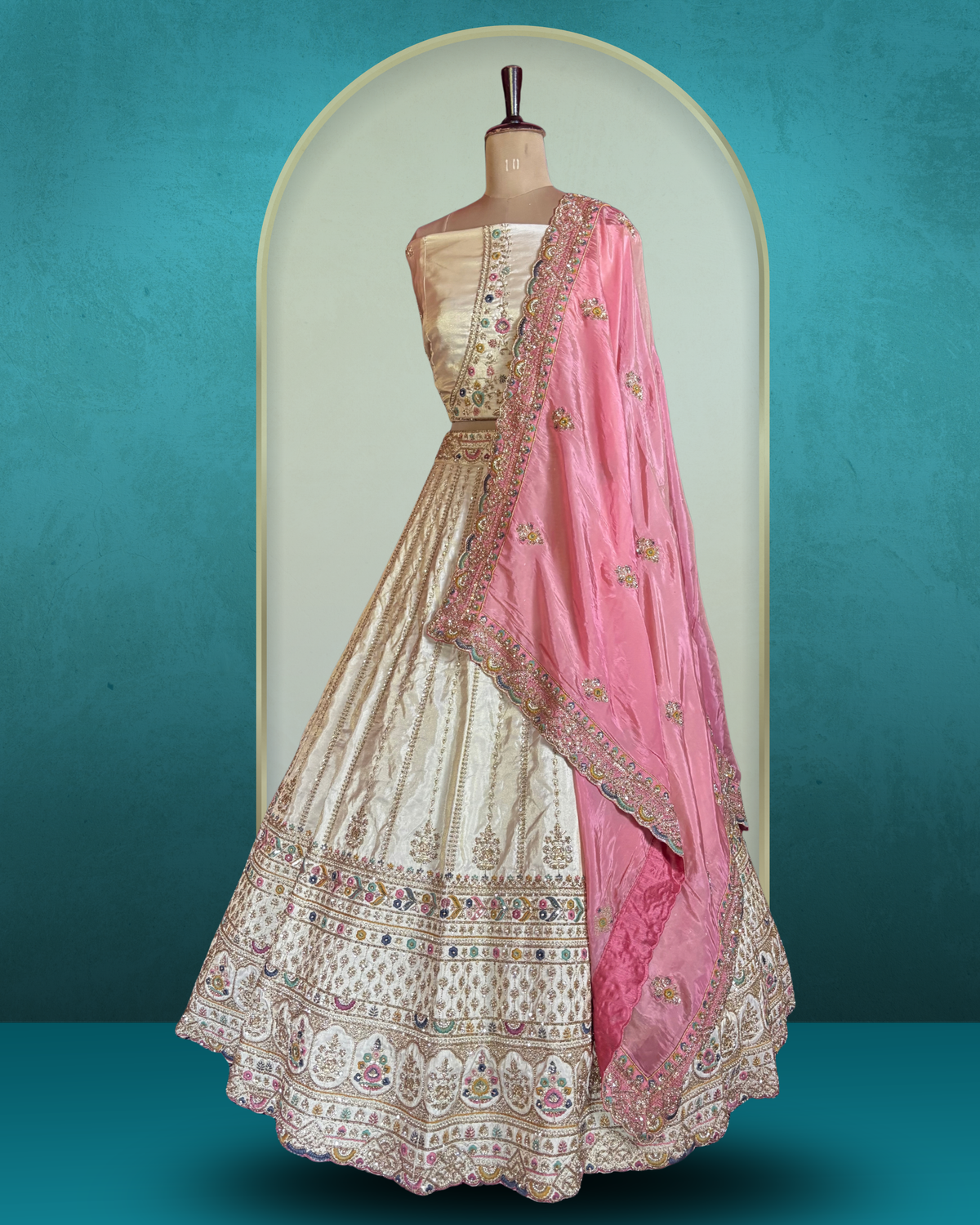 Shahi Border Silk Lehenga