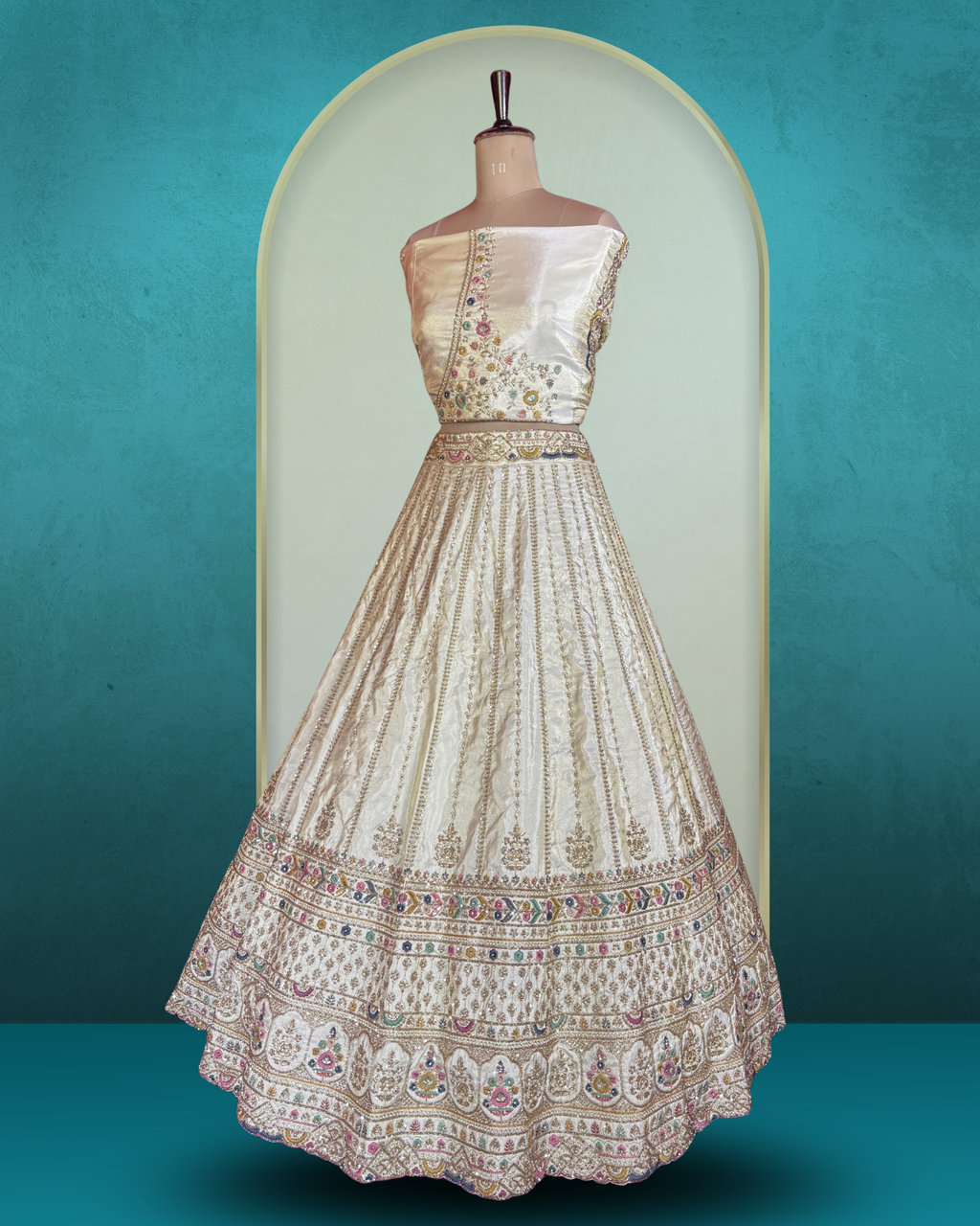 Shahi Border Silk Lehenga