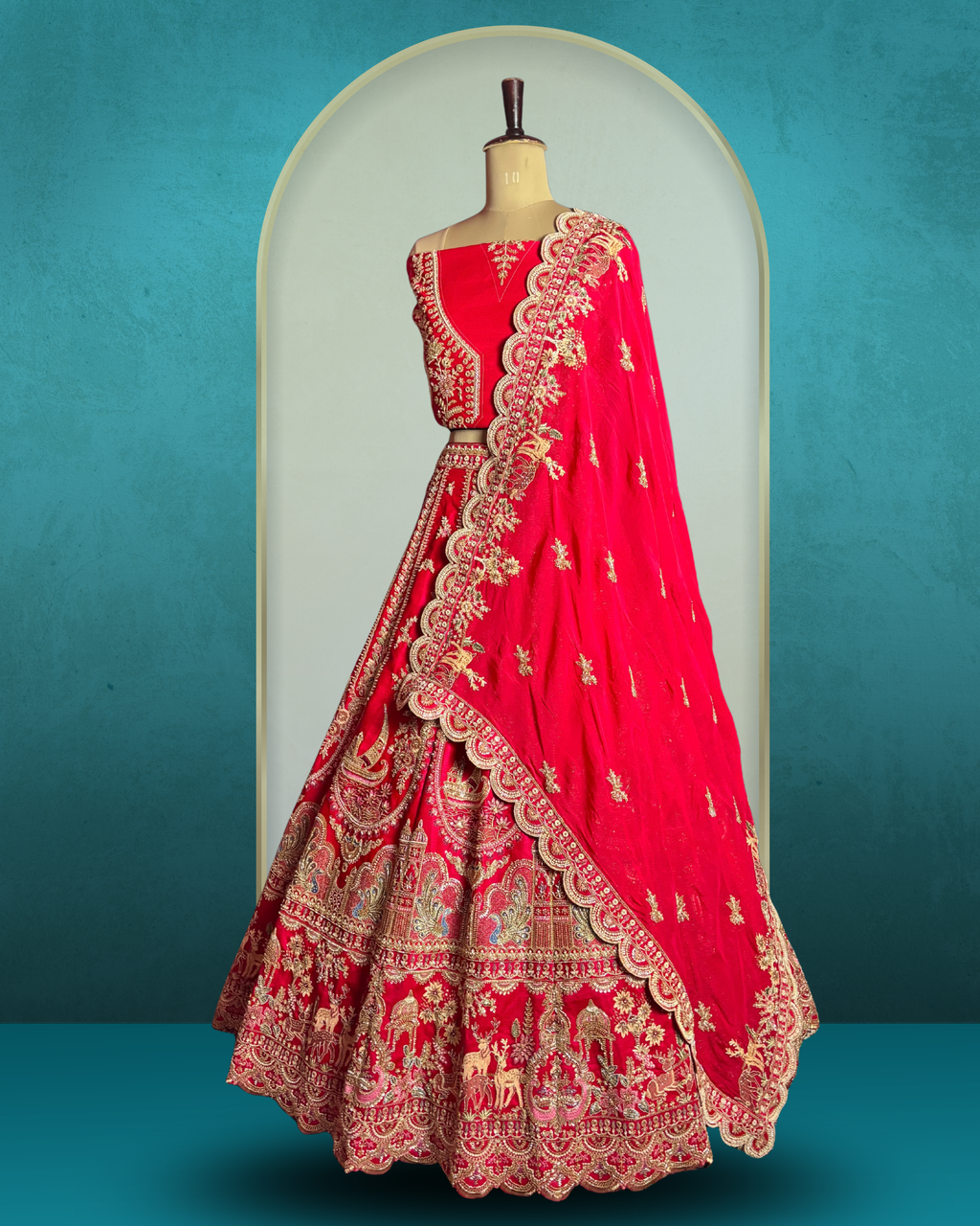 Raj Darbar Heritage Lehenga