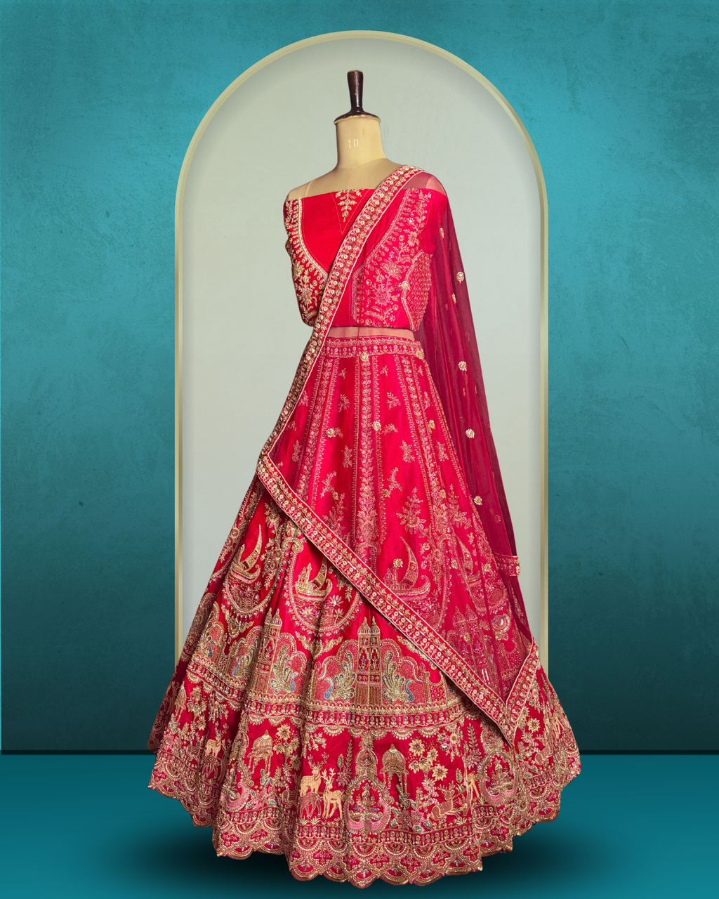 Raj Darbar Heritage Lehenga