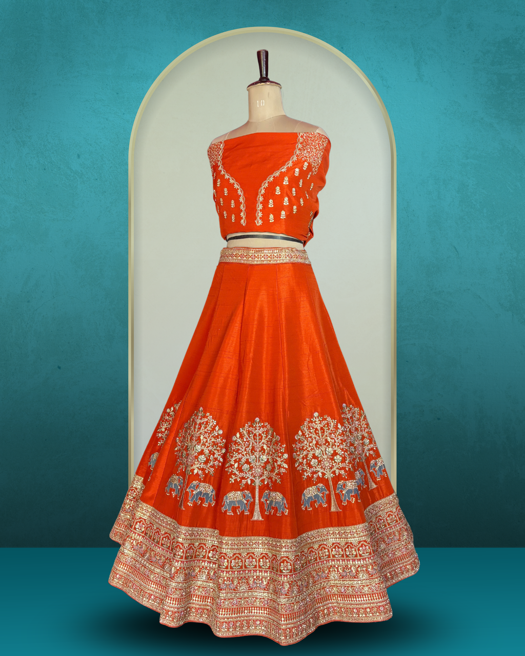 Jahanara Silk Lehenga
