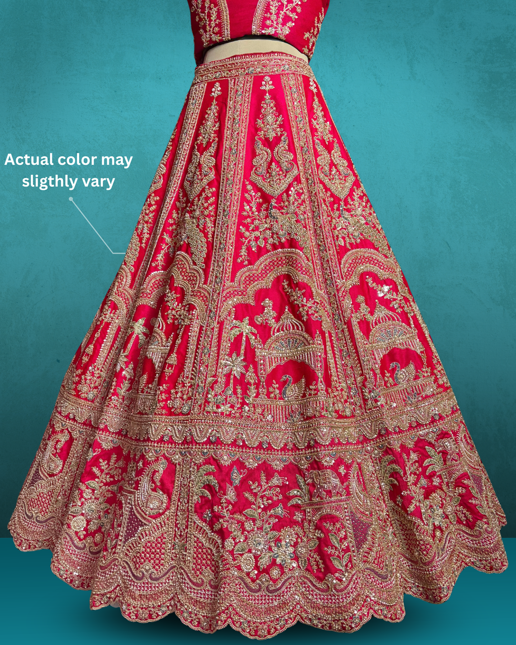 Jharokha Darbar Lehenga