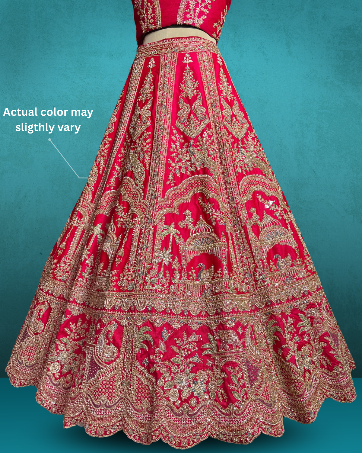 Jharokha Darbar Lehenga