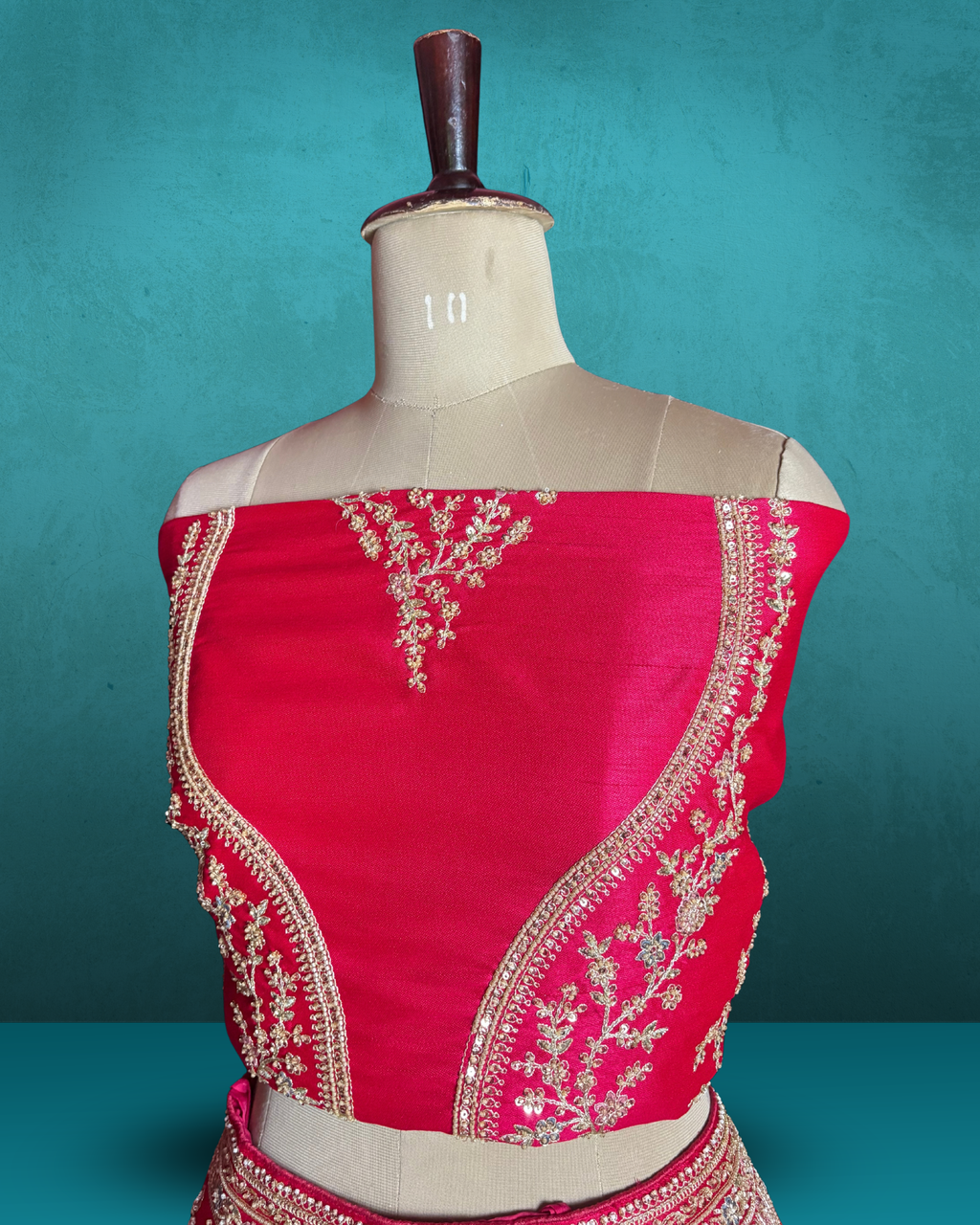 Jharokha Darbar Lehenga