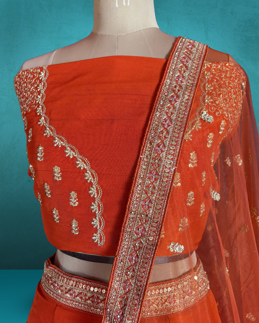 Jahanara Silk Lehenga