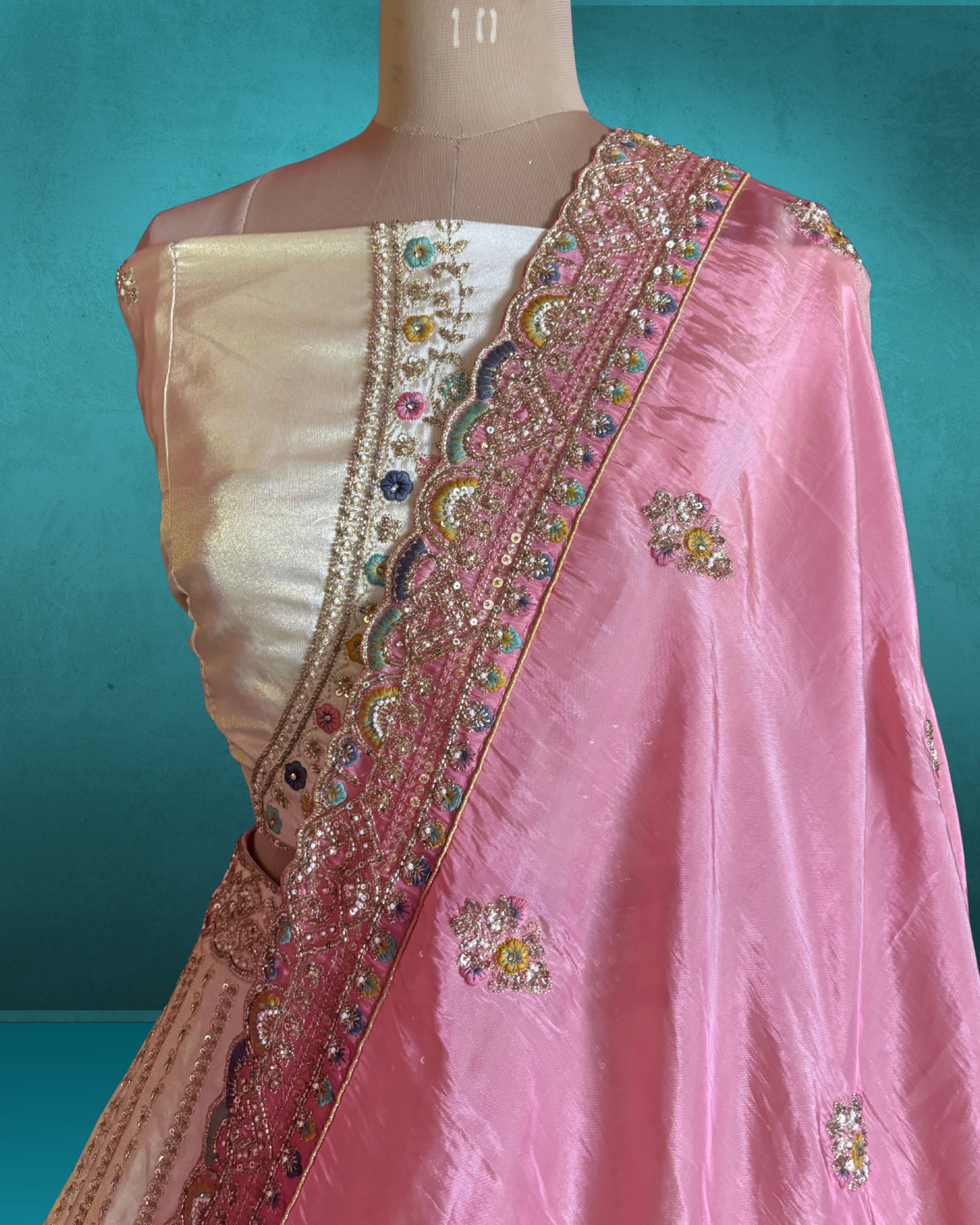 Shahi Border Silk Lehenga