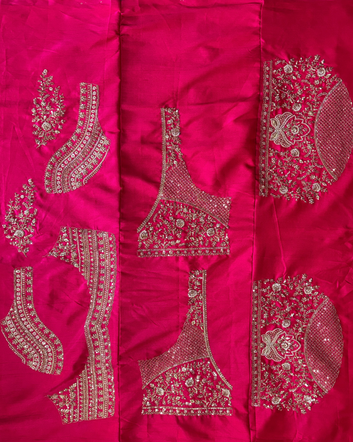Regal Scallop Silk Lehenga