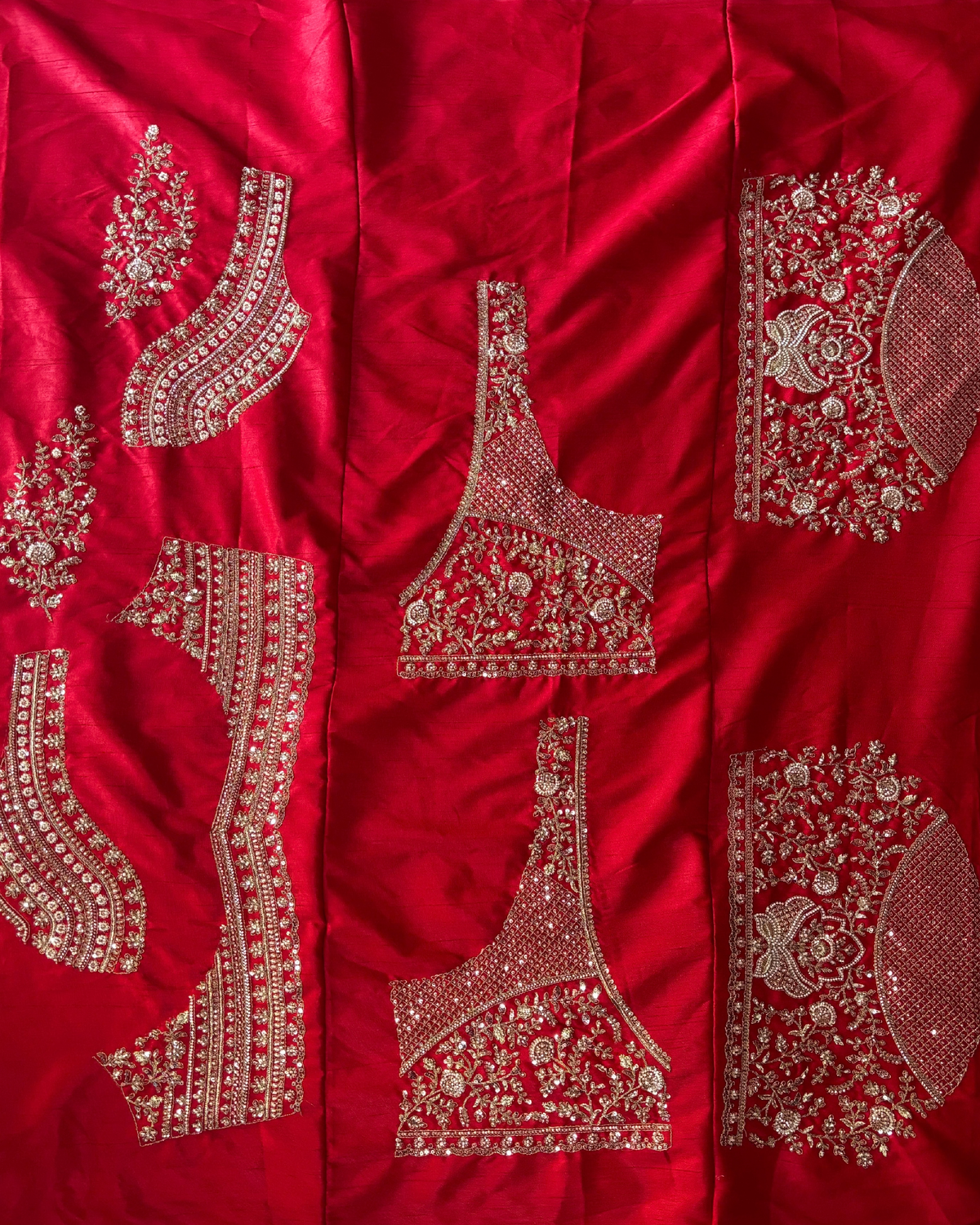Regal Scallop Silk Lehenga