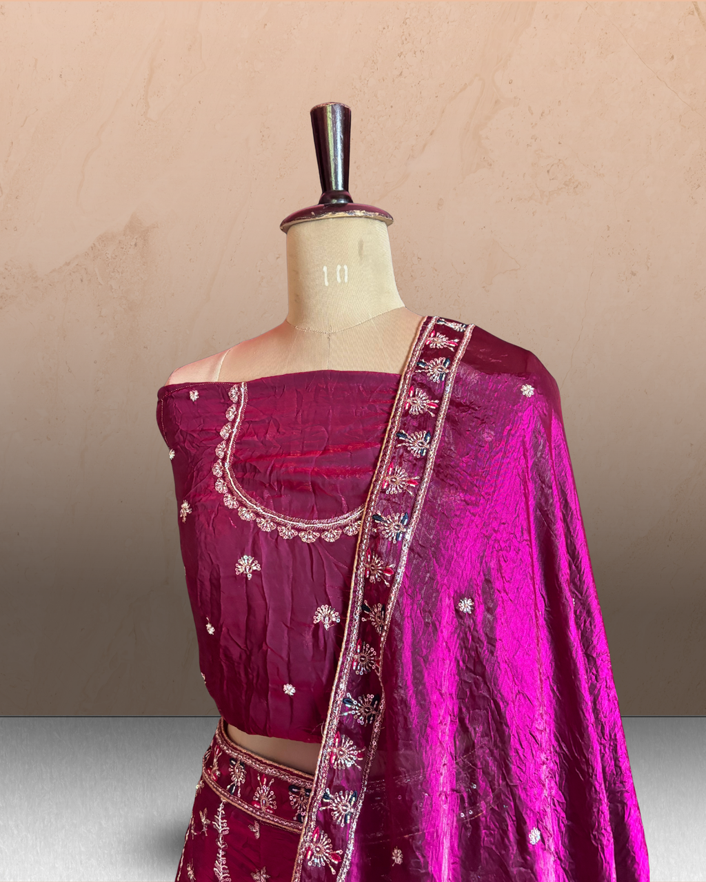 Peacock Blossom Lehenga
