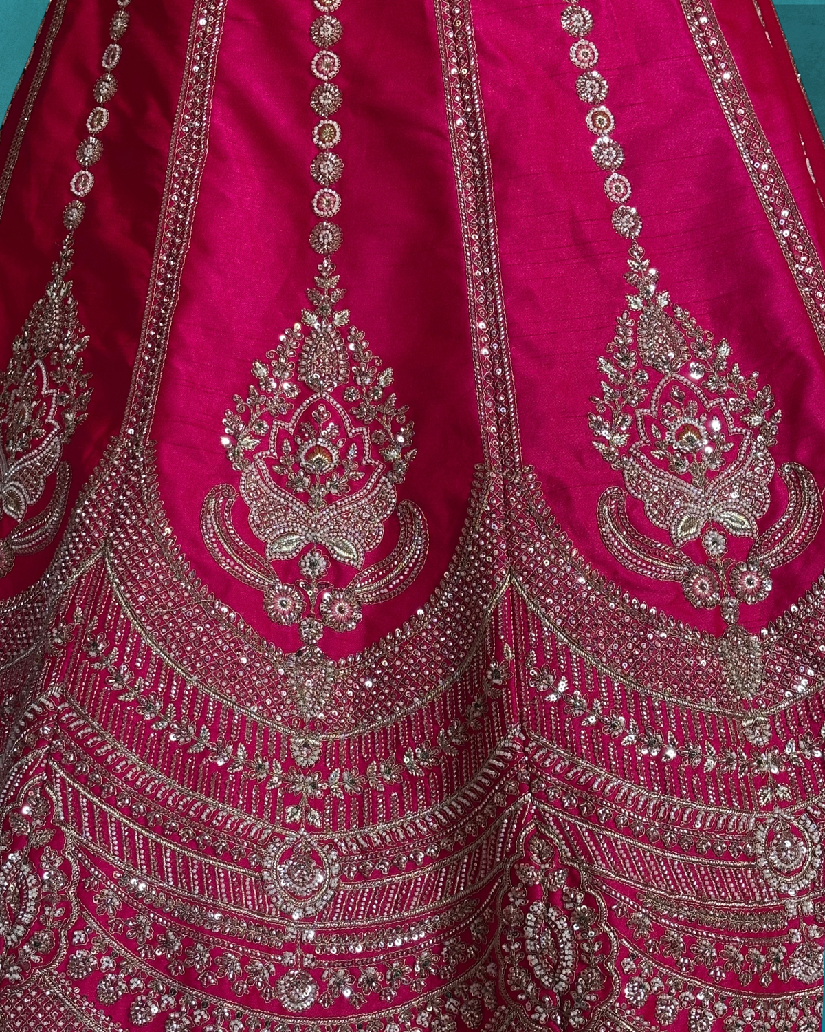 Regal Scallop Silk Lehenga