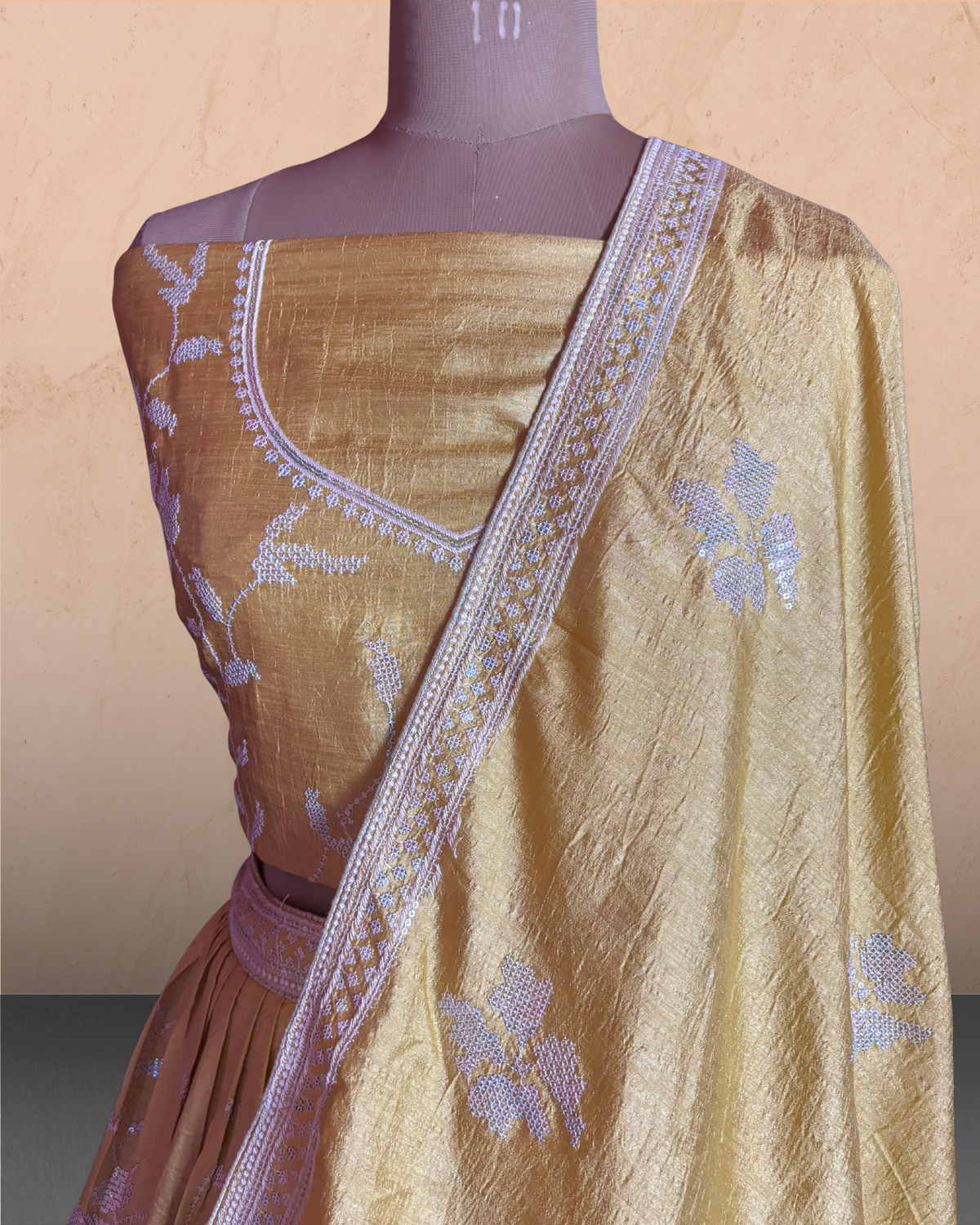 Mustard Bloom Lehenga