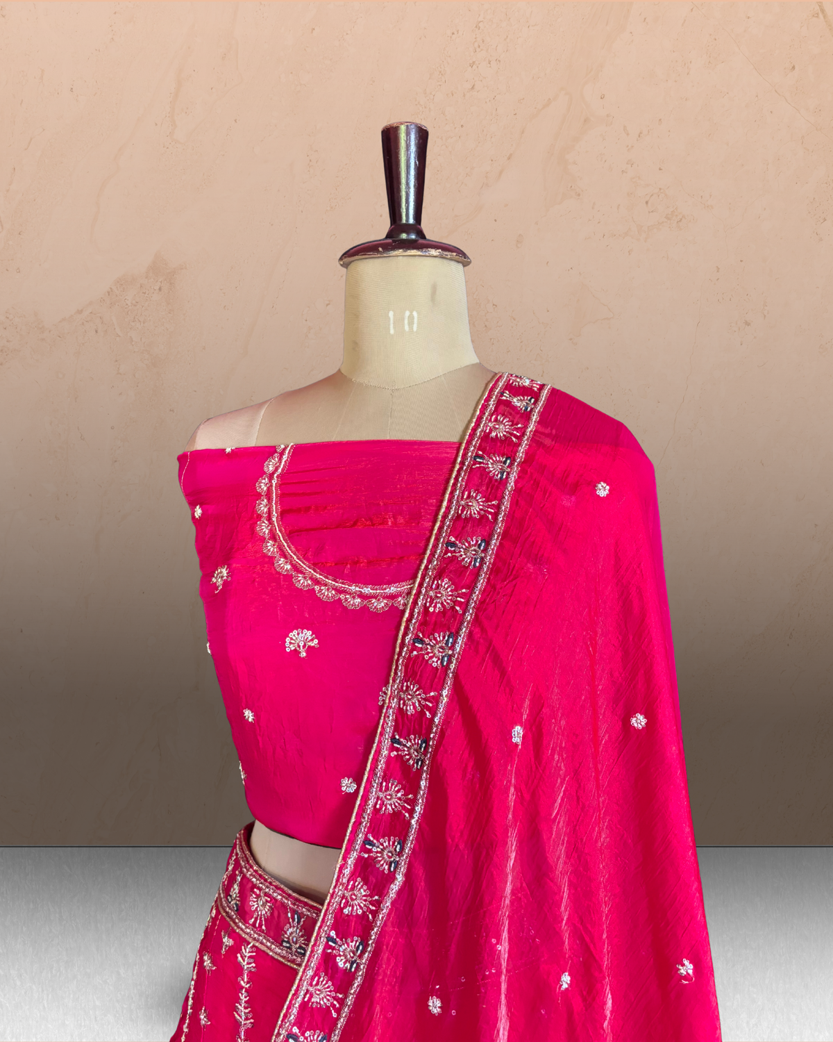 Peacock Blossom Lehenga
