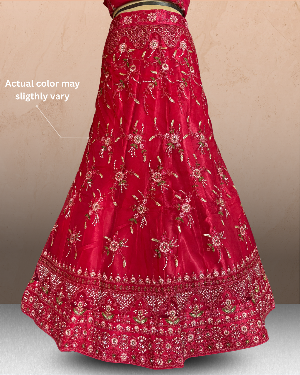 Floral Bloom Embroidered Lehenga