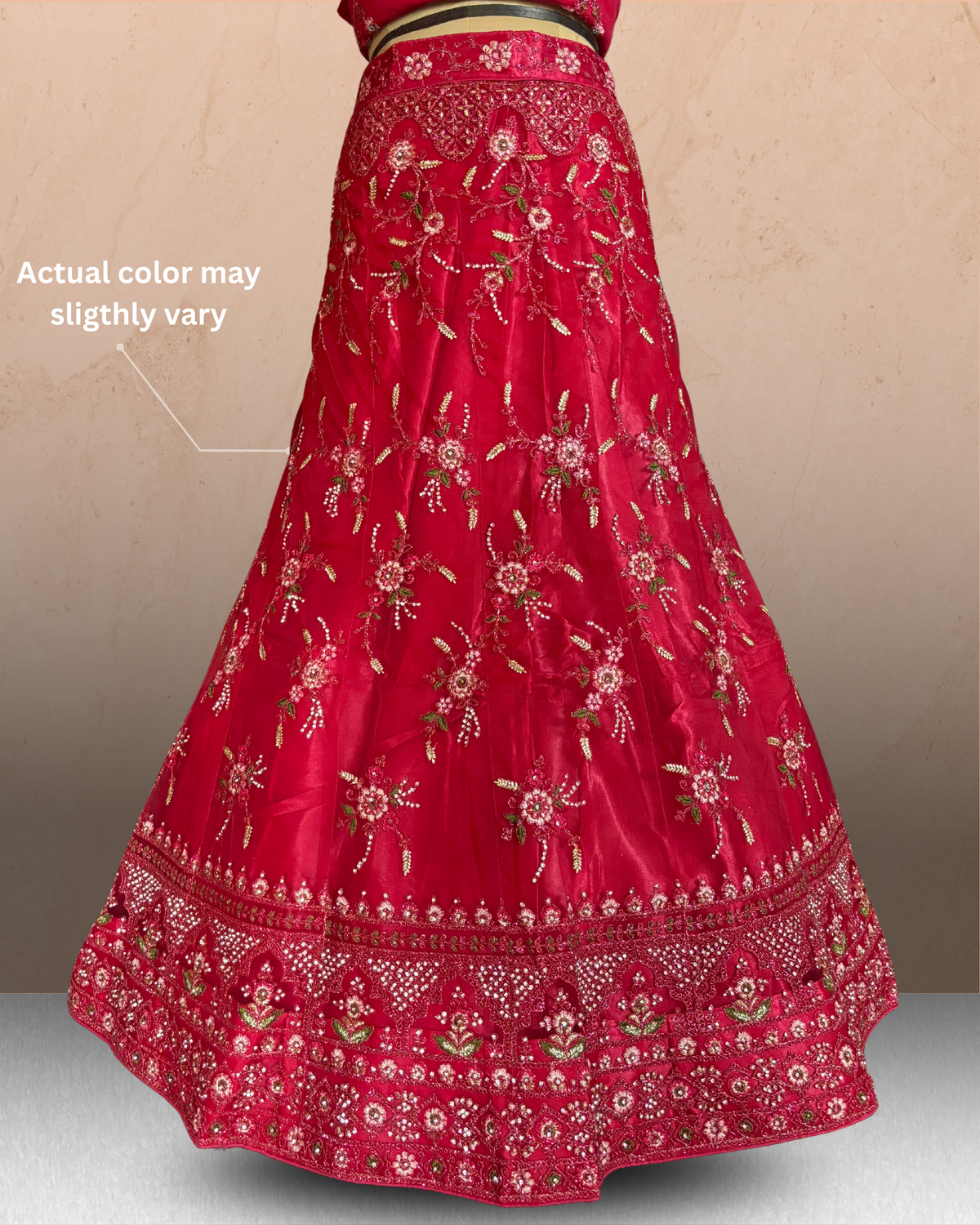 Floral Bloom Embroidered Lehenga