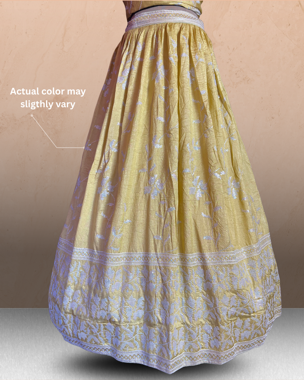 Mustard Bloom Lehenga