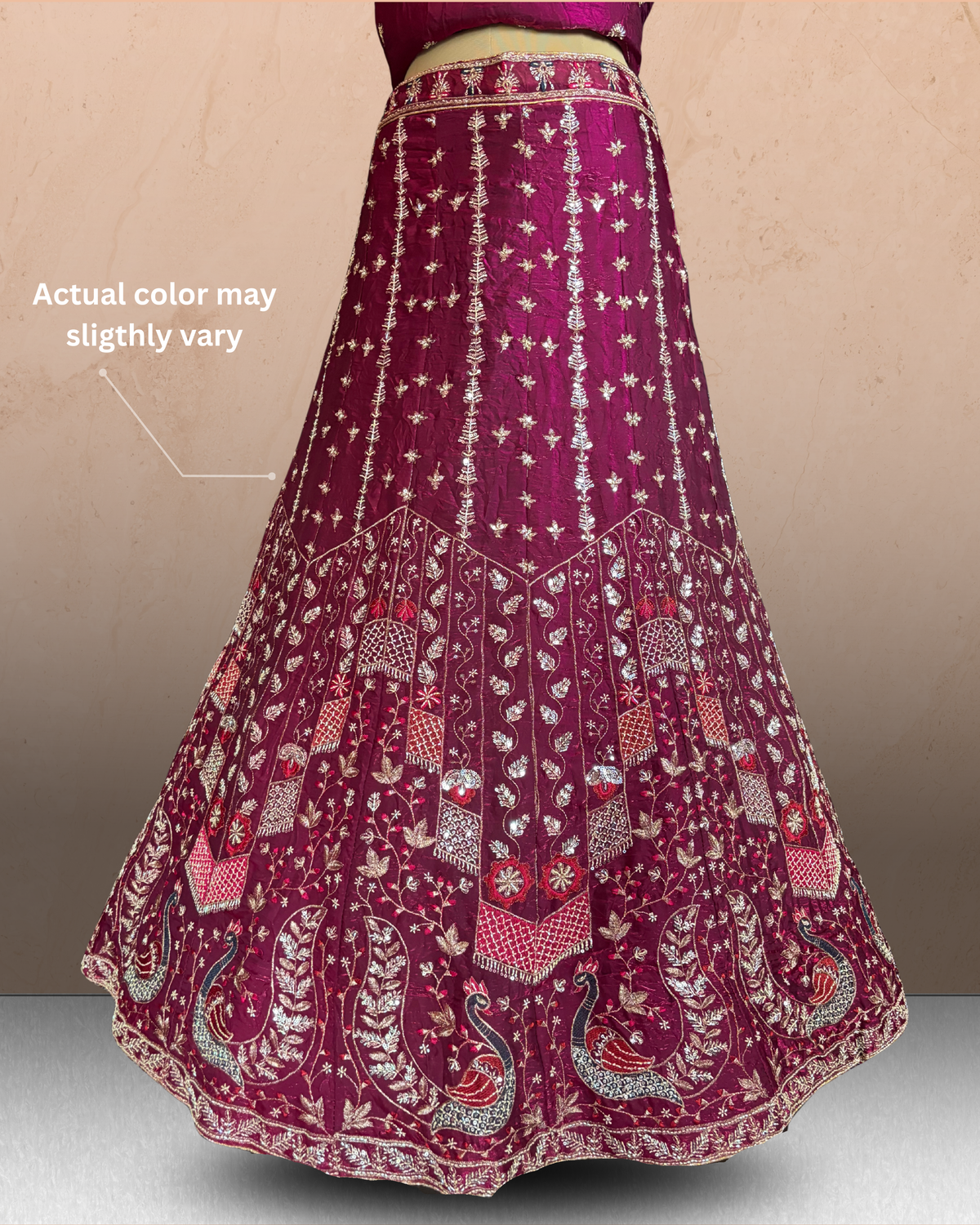 Peacock Blossom Lehenga