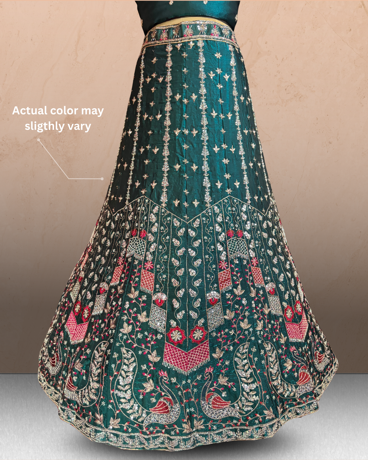 Peacock Blossom Lehenga