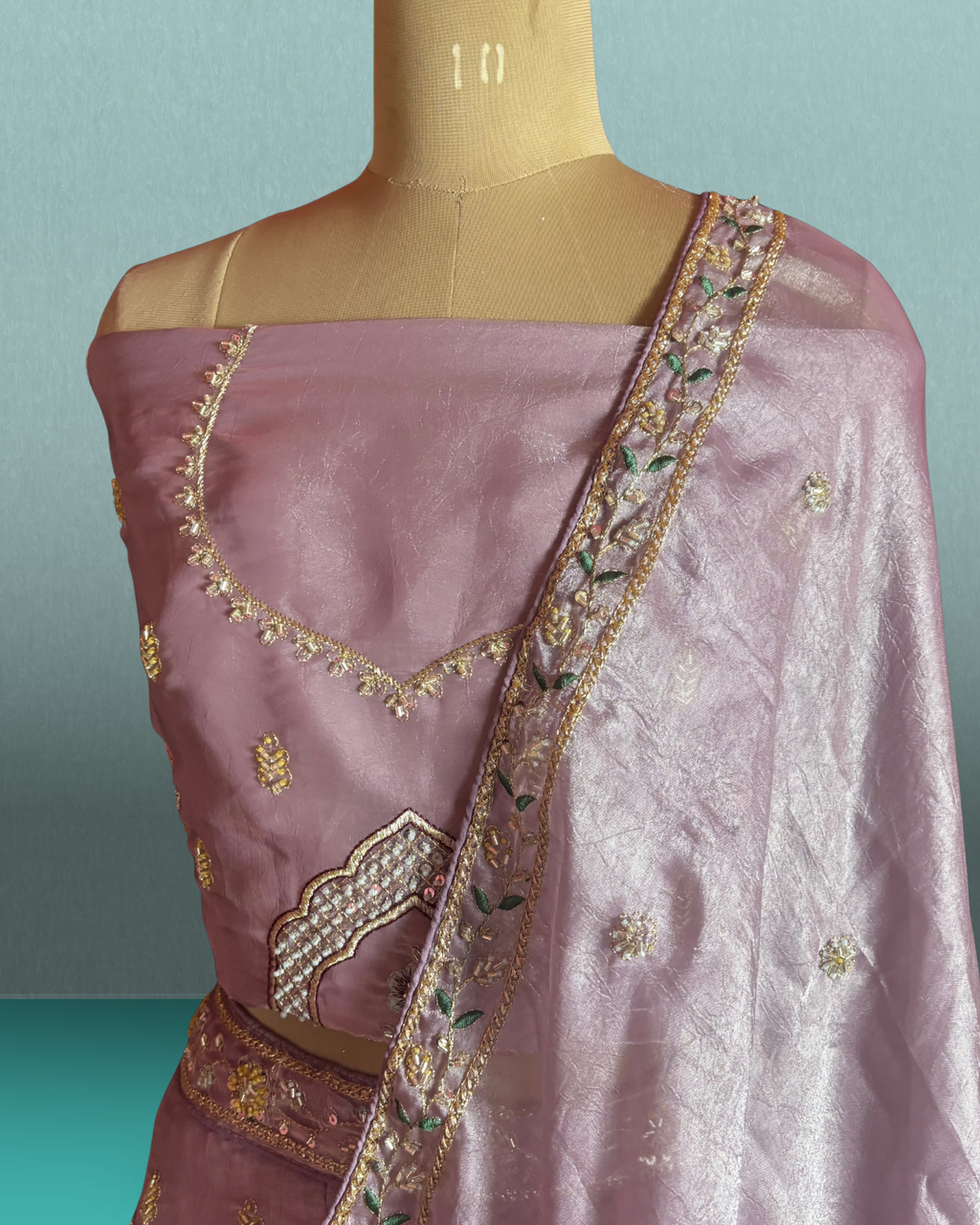 Jharokha Garden Lehenga