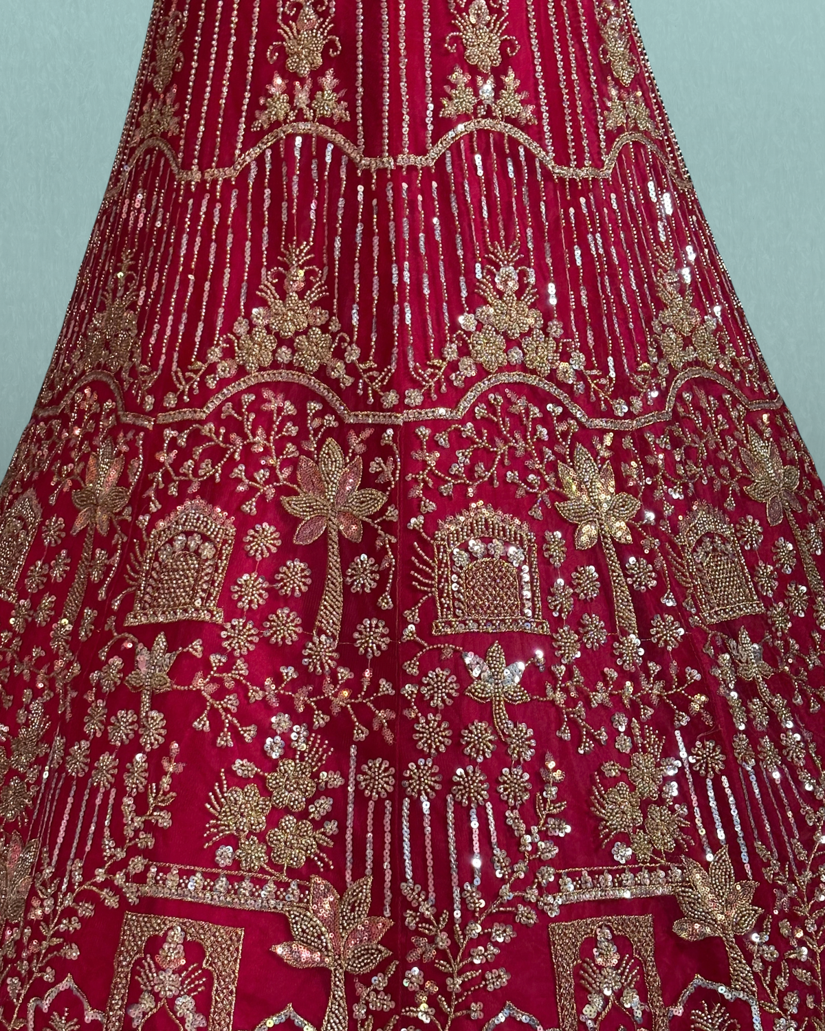 Gulbahar Beaded Net Lehenga