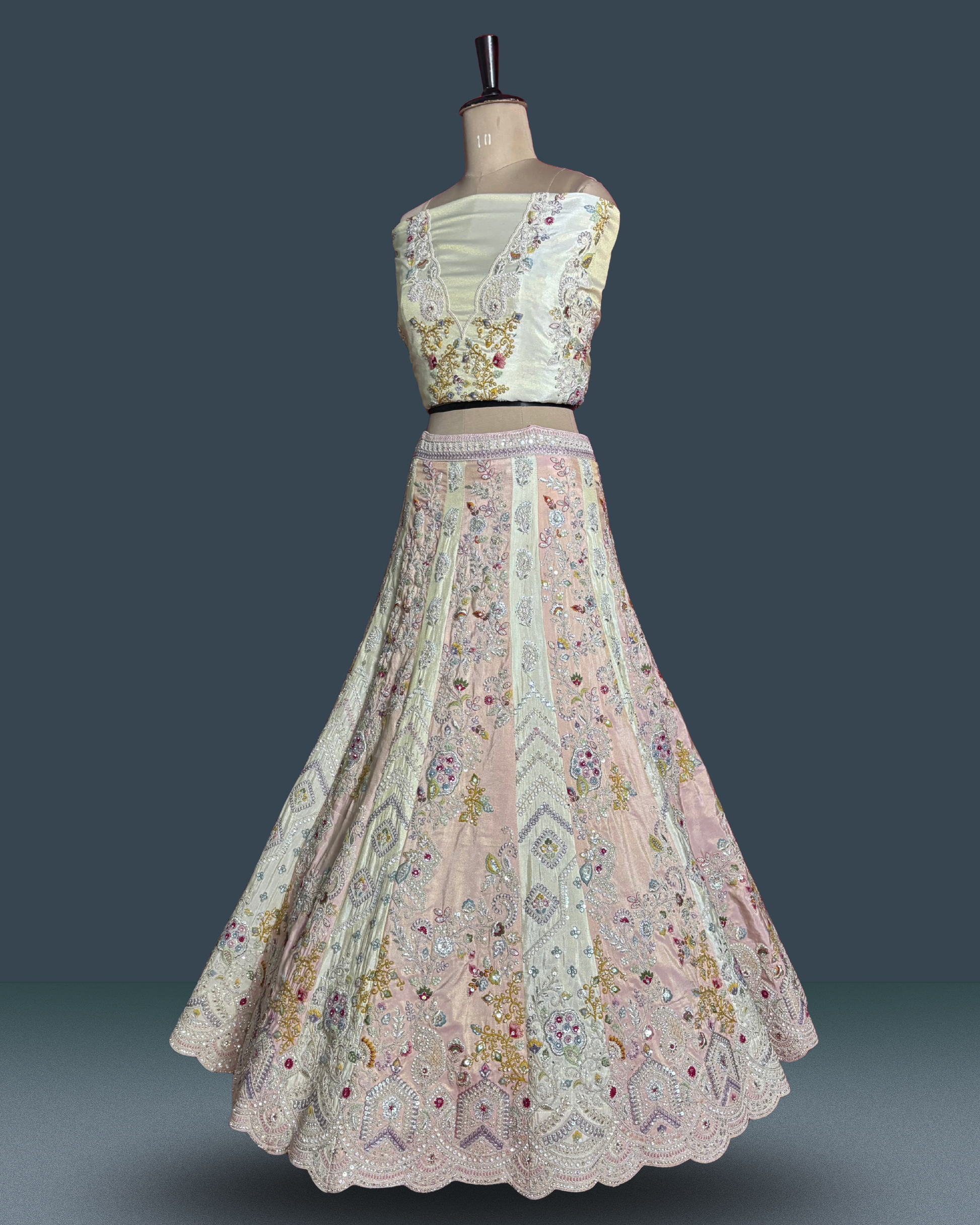 Dual Tone Floral Grace