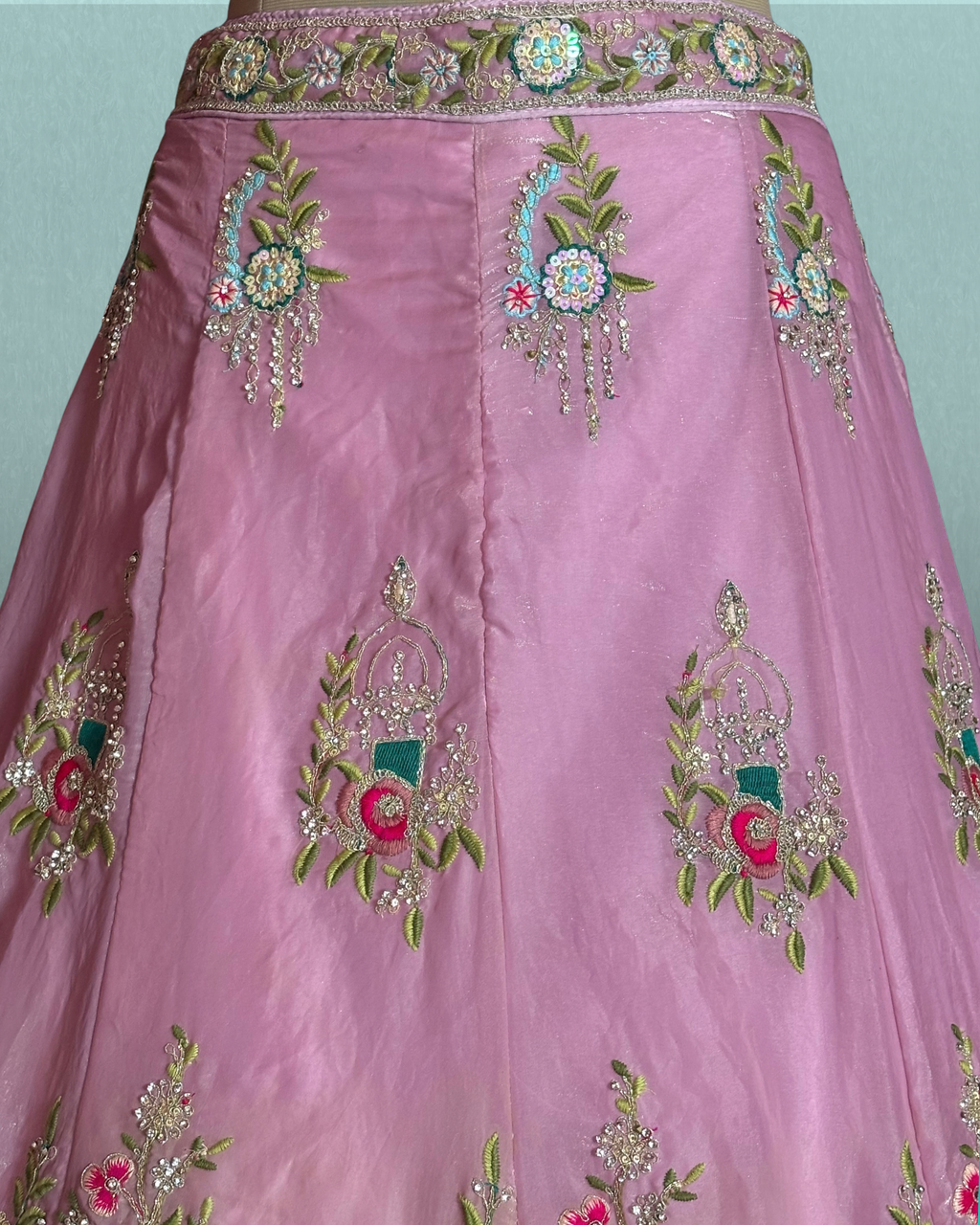 Peacock Garden Lehenga