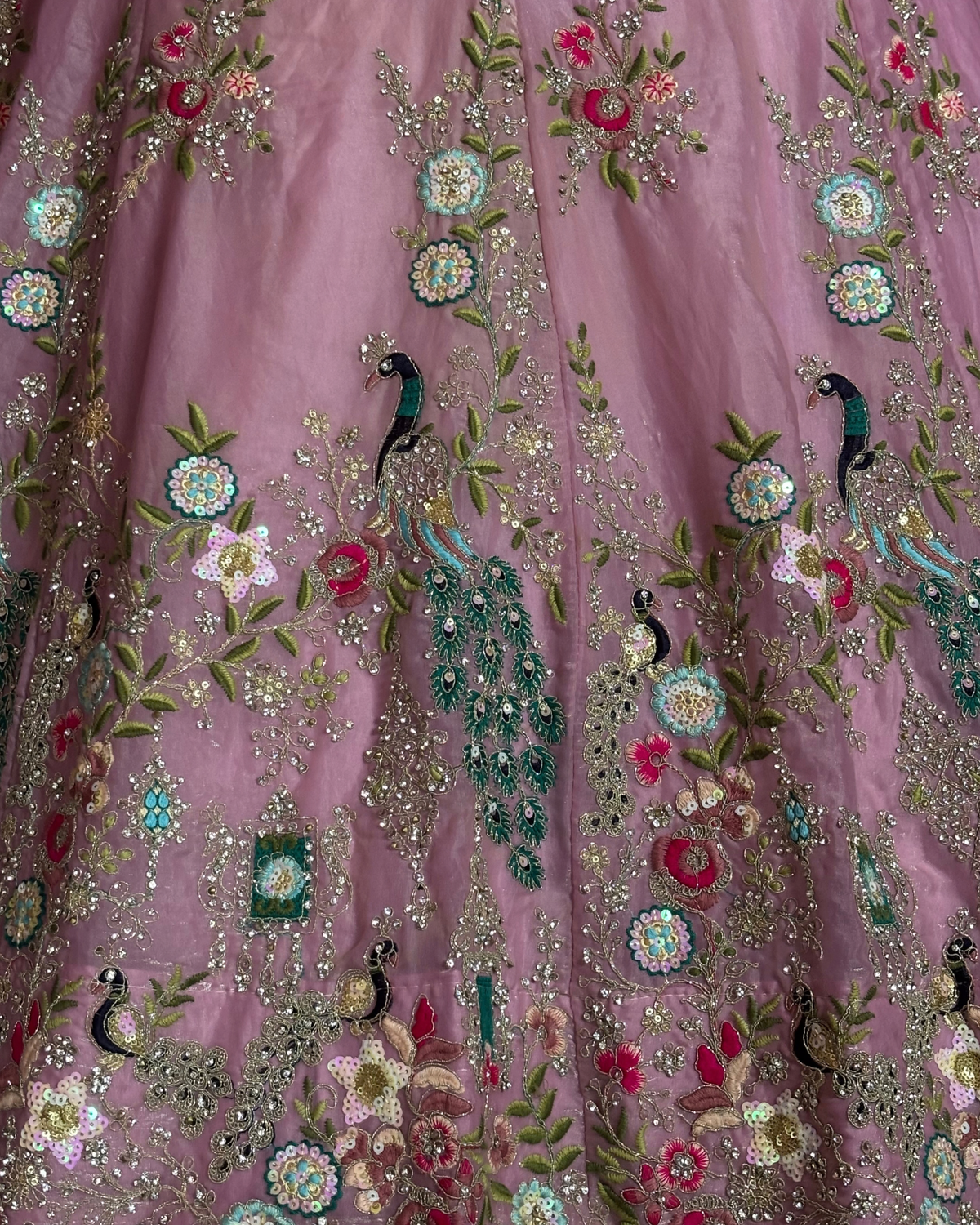 Peacock Garden Lehenga