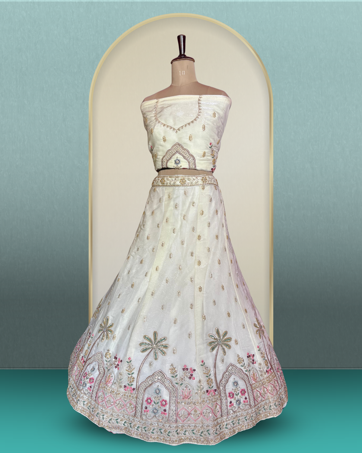 Jharokha Garden Lehenga
