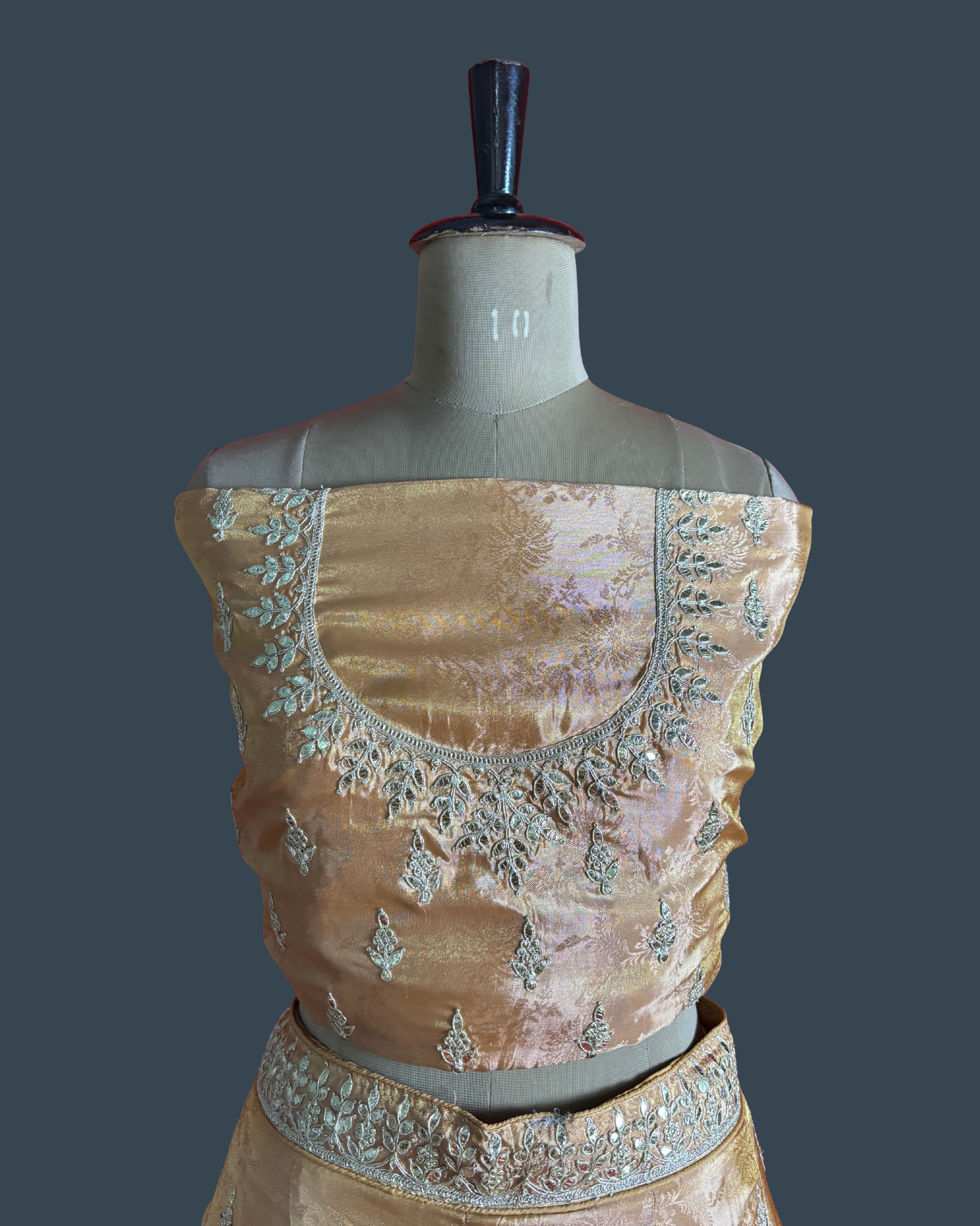 Regal Zari Medallion Silk