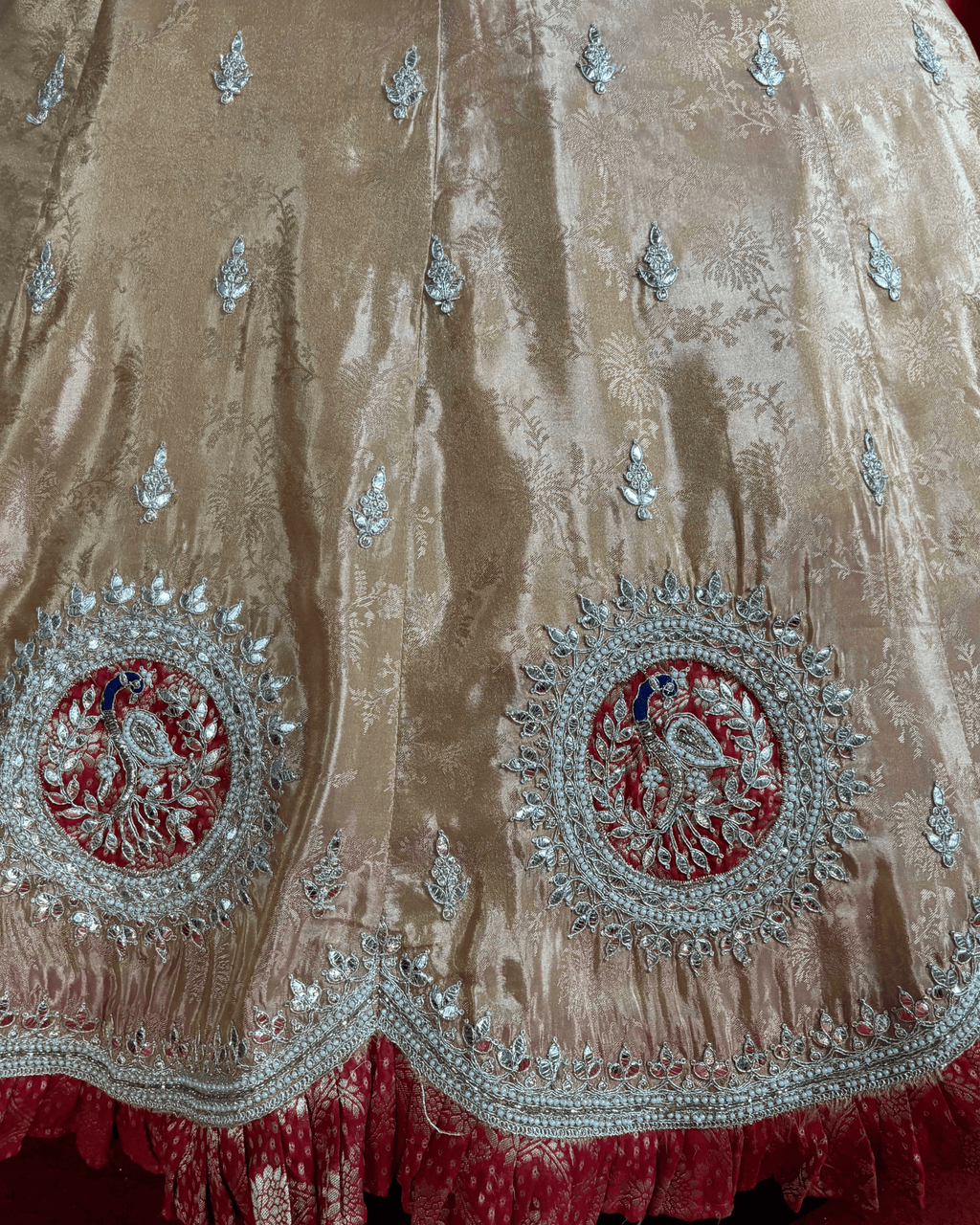 Regal Zari Medallion Silk